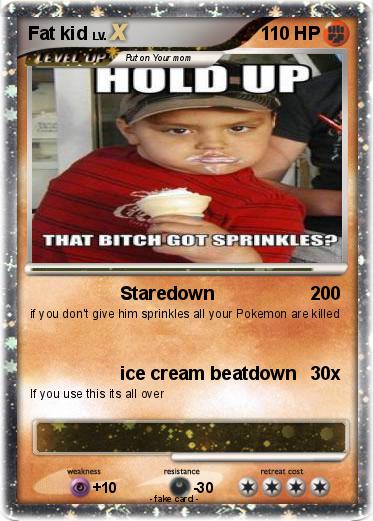 Pokemon Fat kid
