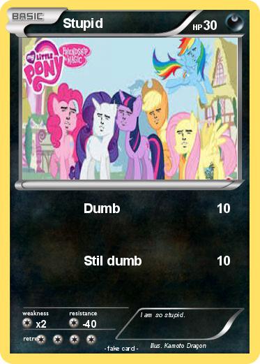 Pokemon Stupid