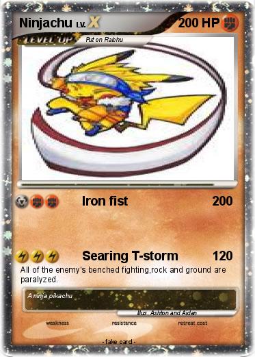 Pokemon Ninjachu