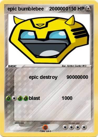 Pokemon epic bumblebee    2000000
