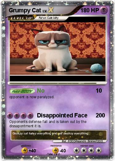 Pokemon Grumpy Cat