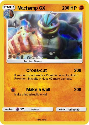 Pokemon Machamp GX