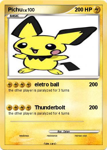 Pokemon Pichu