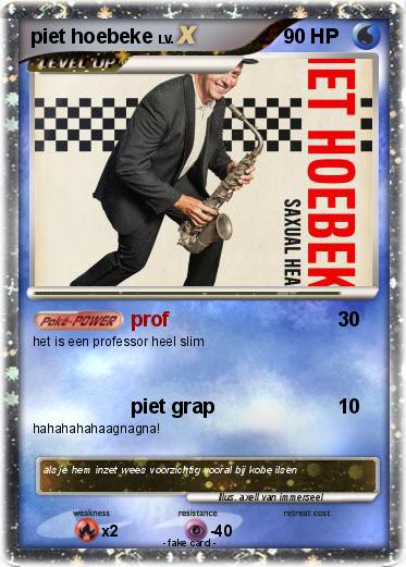 Pokemon piet hoebeke