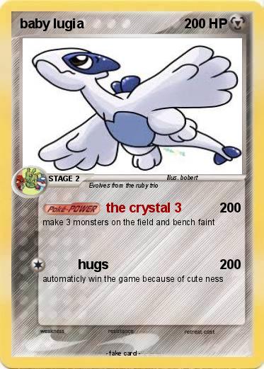 Pokemon baby lugia