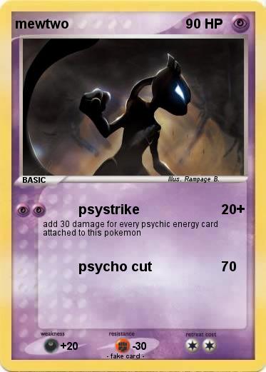 Pokemon mewtwo