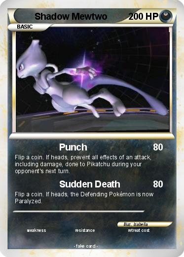Pokemon Shadow Mewtwo