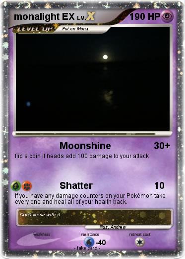 Pokemon monalight EX