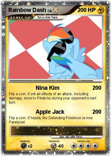 Pokemon Rainbow Dash