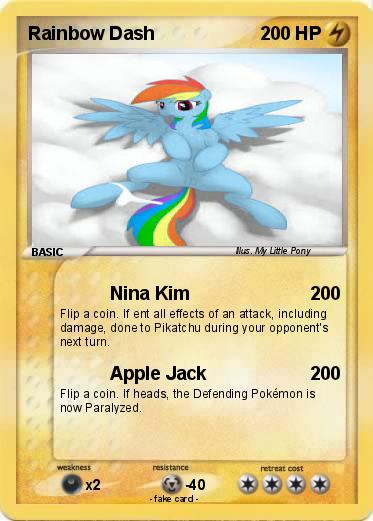 Pokemon Rainbow Dash
