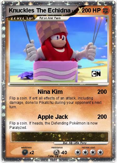 Pokemon Knuckles The Echidna