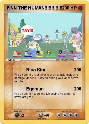 Pokemon FINN THE HUMAN!!!!!!!!!!!!!