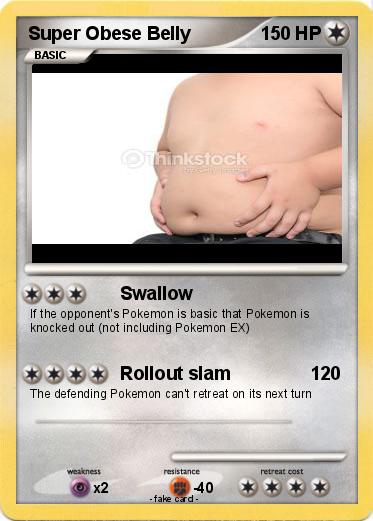 Pokemon Super Obese Belly