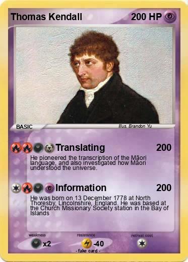 Pokemon Thomas Kendall