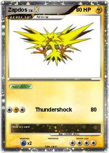 Pokemon Zapdos