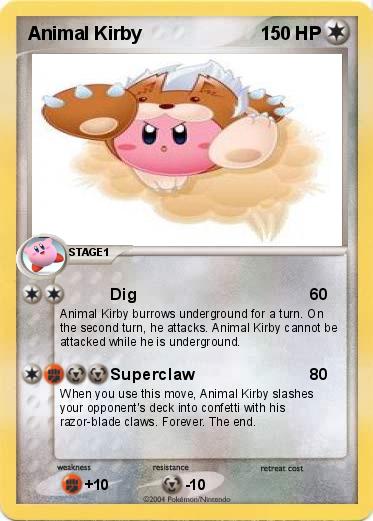 Pokemon Animal Kirby