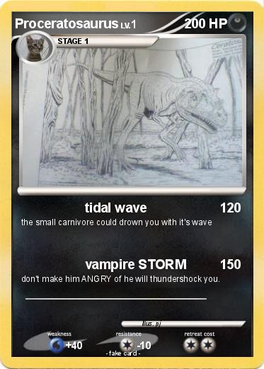 Pokemon Proceratosaurus