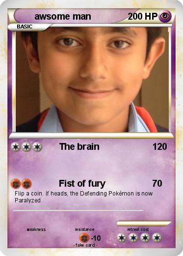 Pokemon awsome man