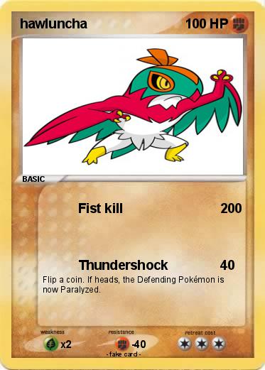 Pokemon hawluncha