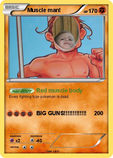 Pokemon Muscle man!