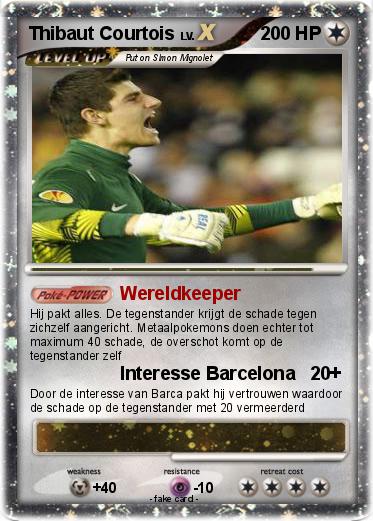 Pokemon Thibaut Courtois