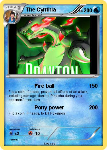Pokemon The Cynthia