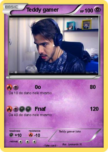 Pokemon Teddy gamer