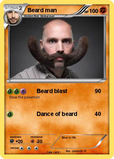 Pokemon Beard man