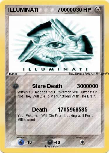 Pokemon ILLUMINATI             700000