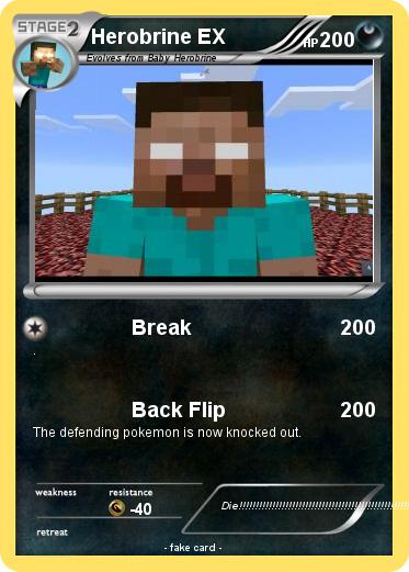 Pokemon Herobrine EX