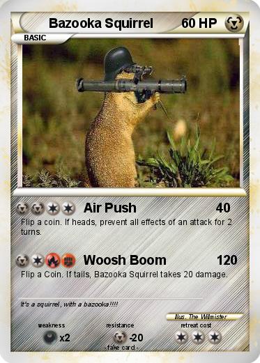 Pokemon Bazooka Squirrel
