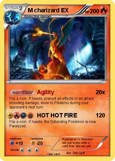 Pokemon M charizard EX