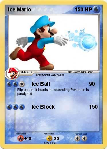 Pokemon Ice Mario