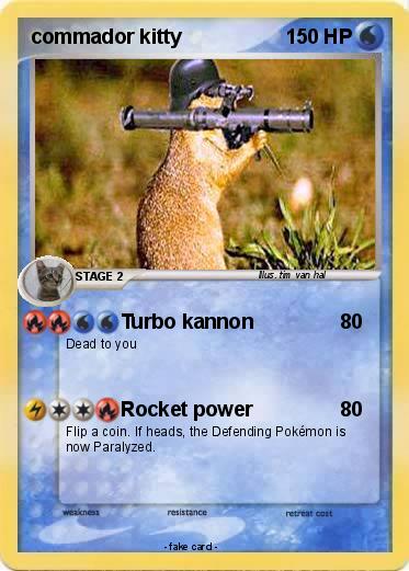 Pokemon commador kitty