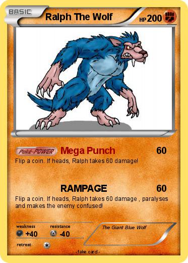 Pokemon Ralph The Wolf