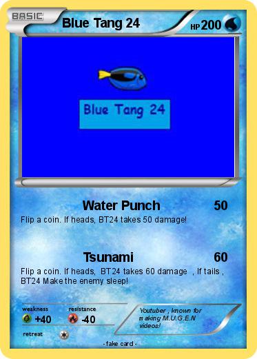 Pokemon Blue Tang 24