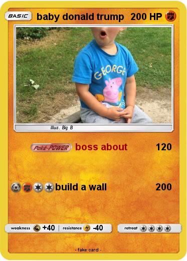 Pokemon baby donald trump