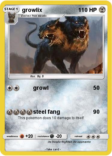 Pokemon growlix
