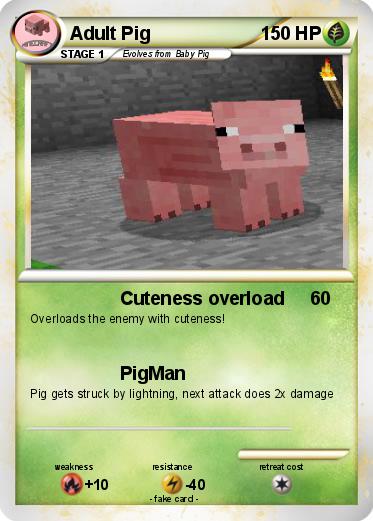 Pokemon Adult Pig