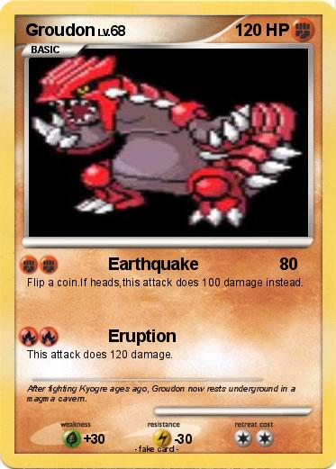 Pokemon Groudon