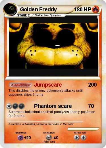 Pokemon Golden Freddy