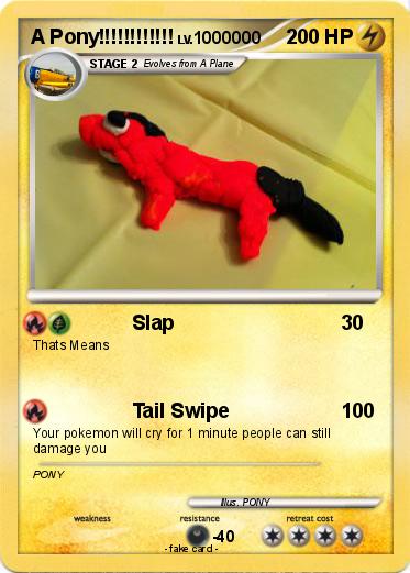 Pokemon A Pony!!!!!!!!!!!!
