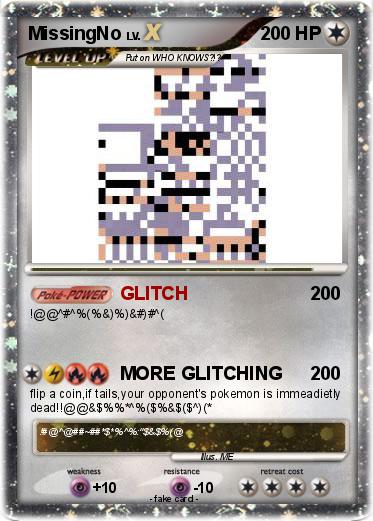 Pokemon MissingNo