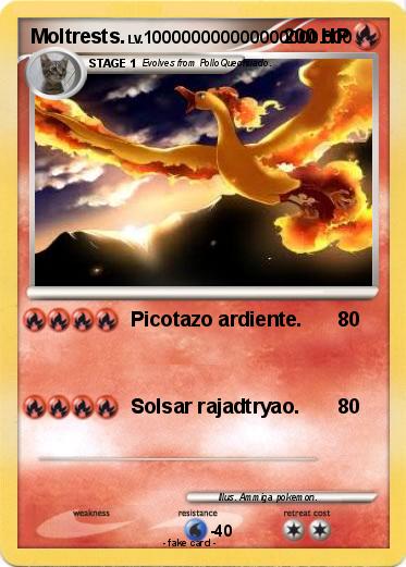 Pokemon Moltrests.