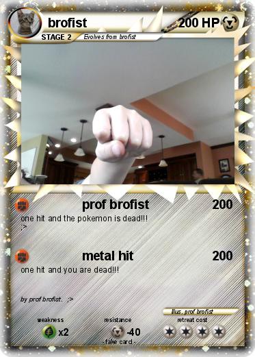 Pokemon brofist