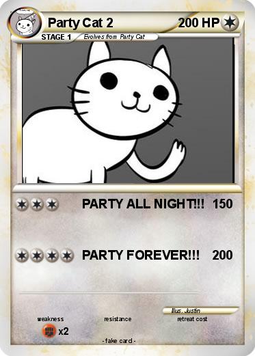 Pokemon Party Cat 2