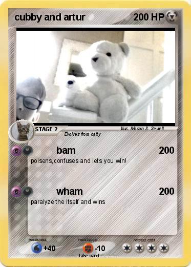 Pokemon cubby and artur