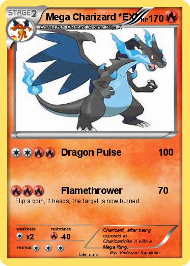 Pokemon Mega Charizard *EX*
