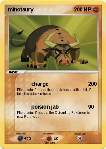 Pokemon minotaury