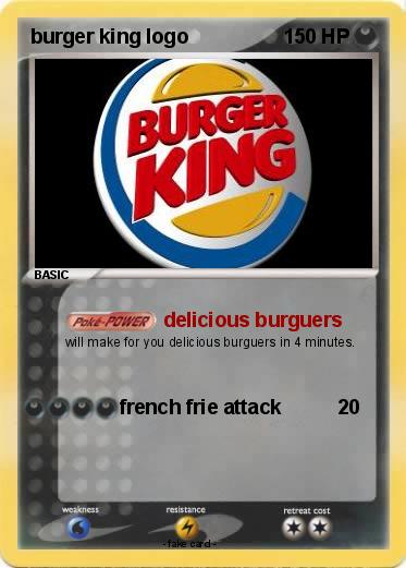 Pokemon burger king logo